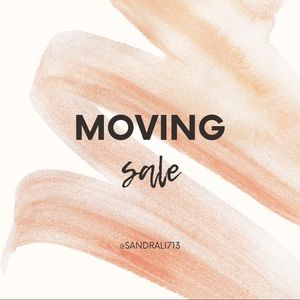 MOVING SALE - HELP ME GET RID OF MY STUFF